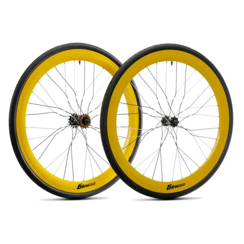 6KU 700c Fixie Wheels