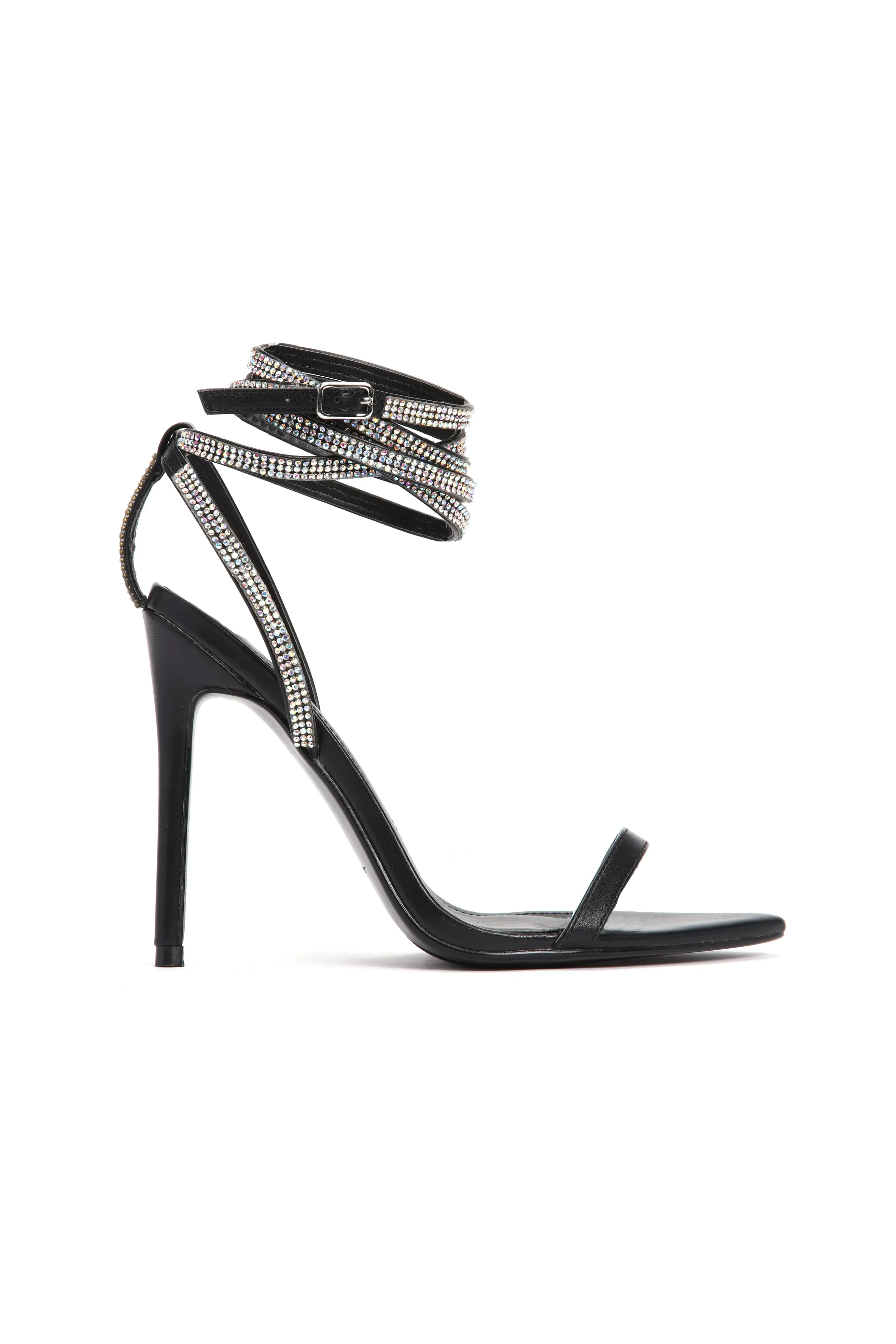 All About That Sass Heeled Sandal - Black