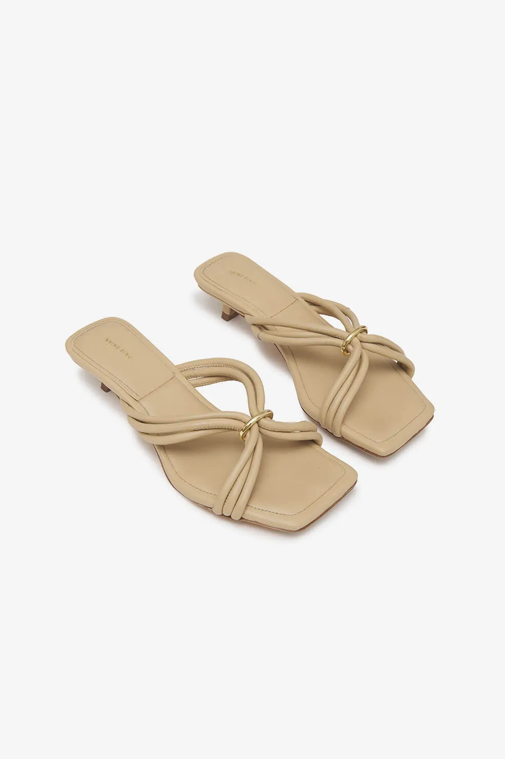 Anine Bing - Suki Sandals in Sand