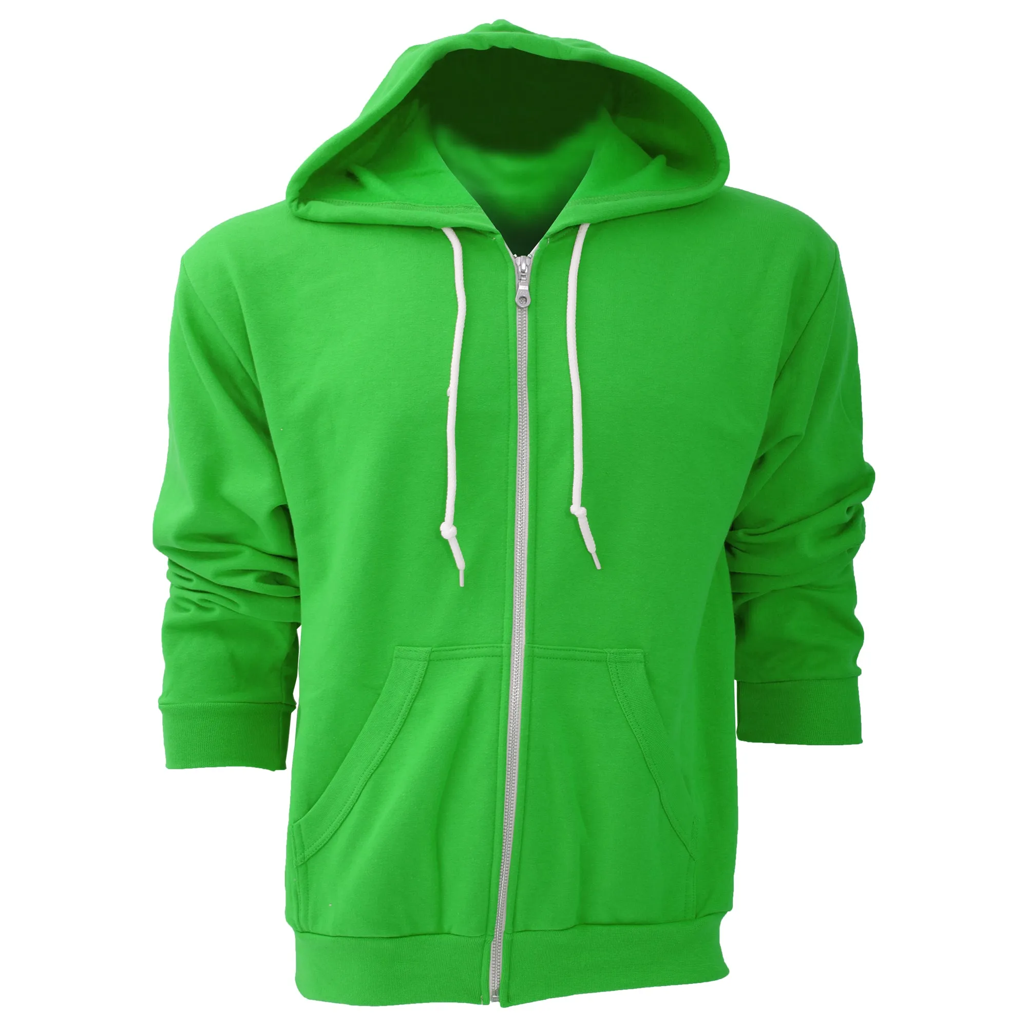 Anvil Mens Full Zip Hooded Sweat / Hoodie
