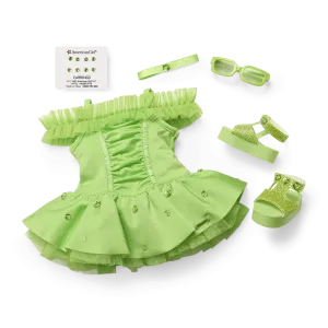 August Phenomenal Peridot Outfit for 18-inch Dolls