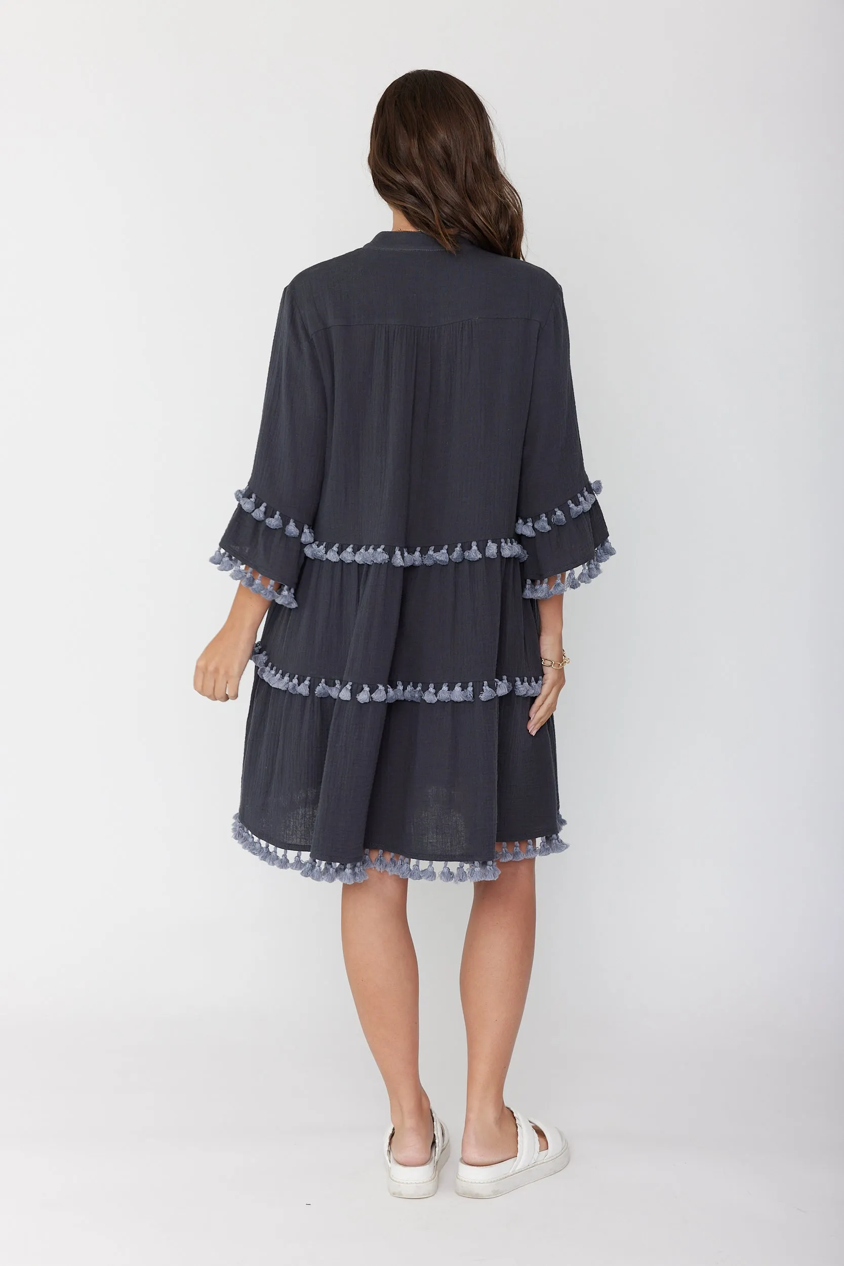 CHARLIE Dress Slate