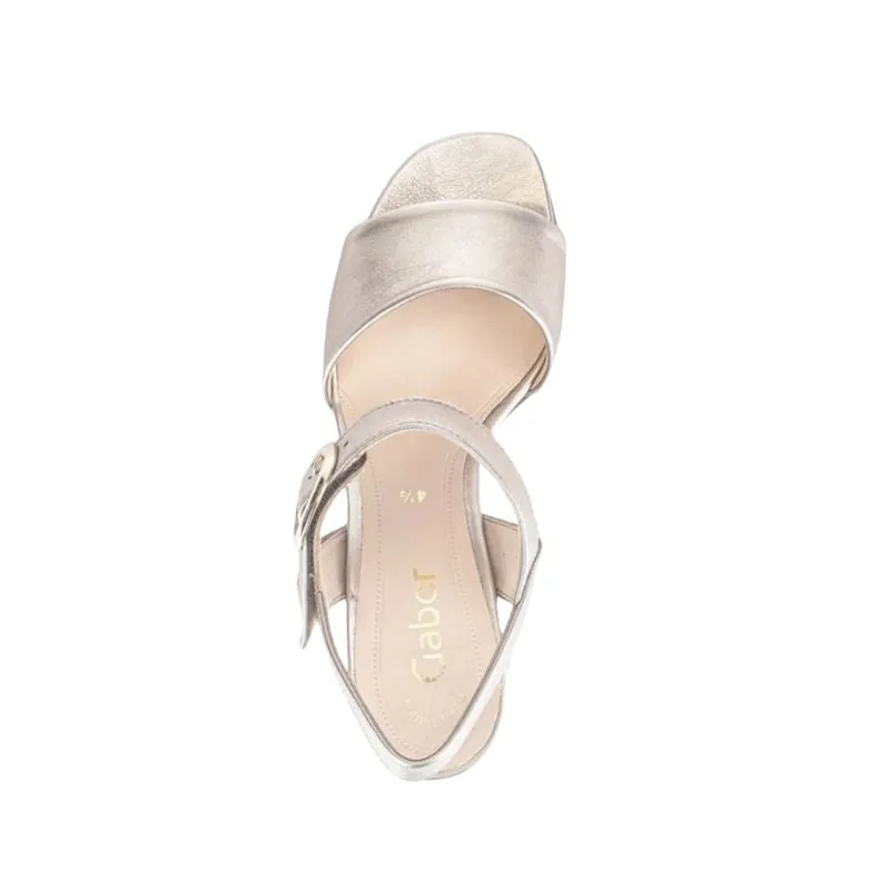 Gabor 41.700.62 Satin Women's High Heeled Sandals