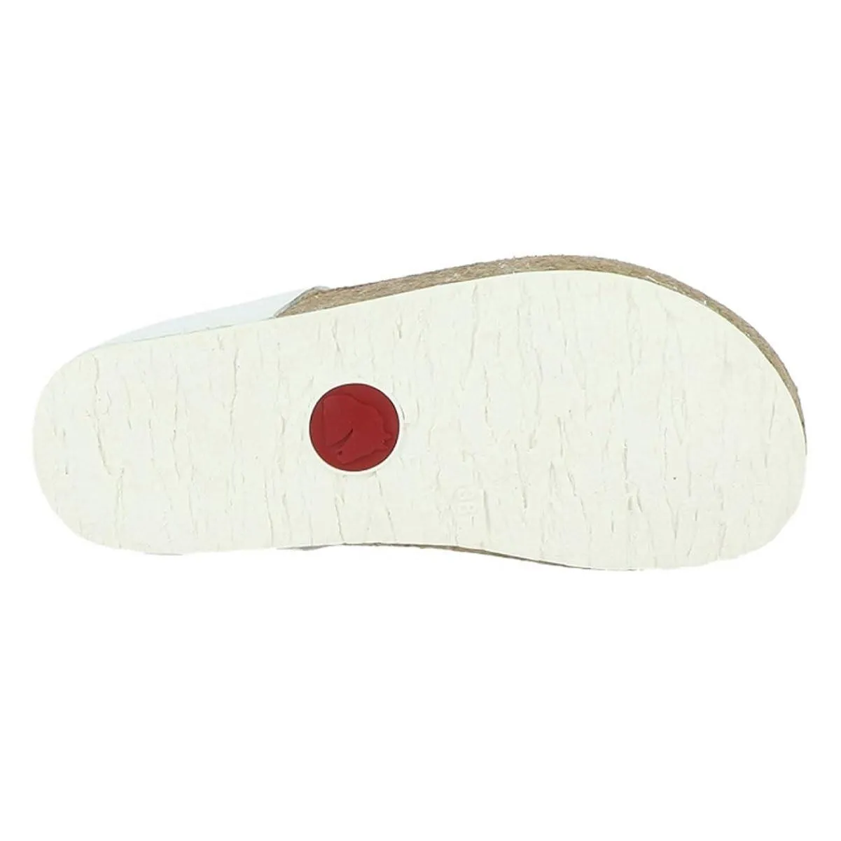 HAFLINGER Women Memphis Sandal, White, Women 8