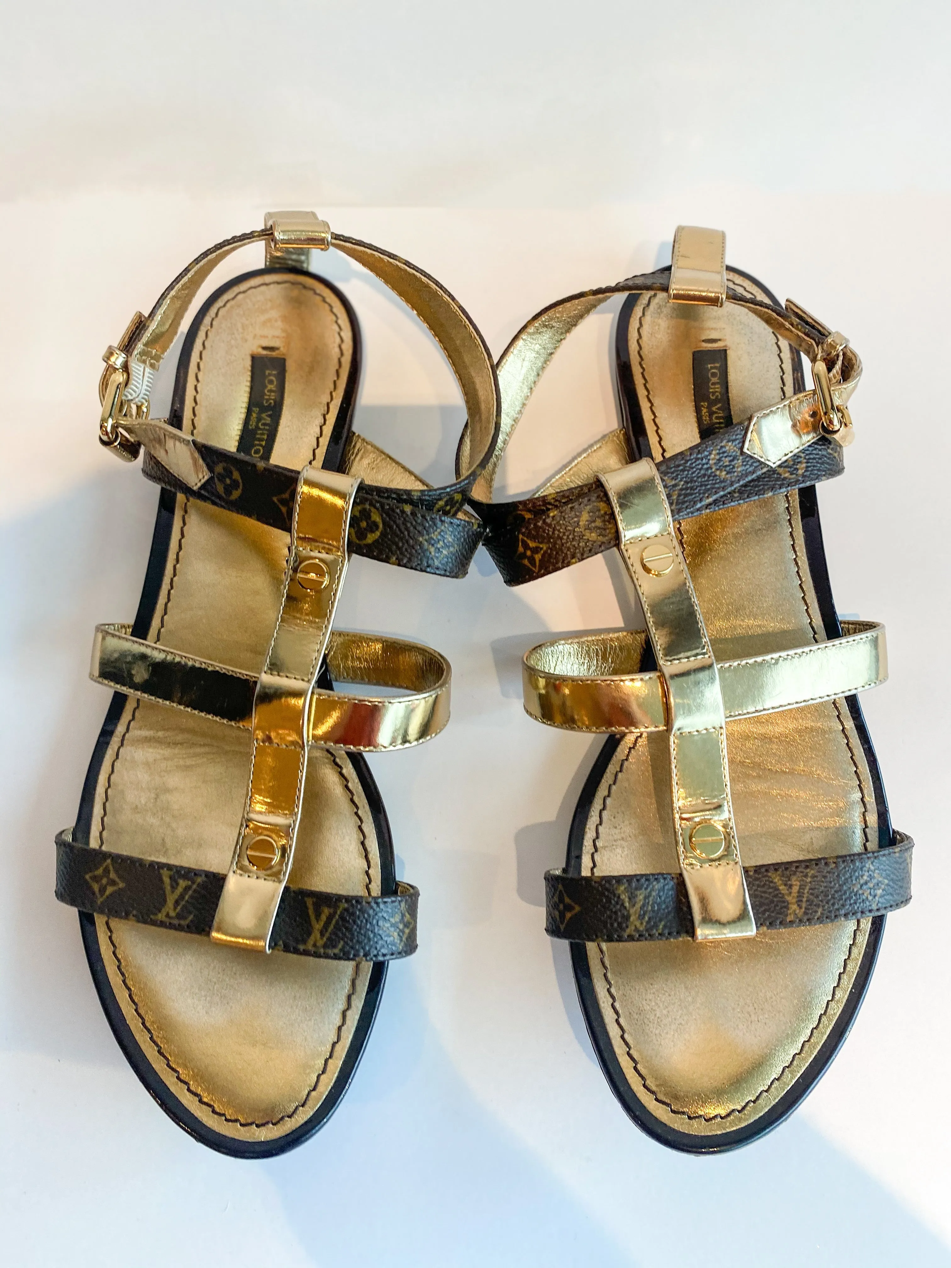Louis Vuitton Gladiator Sandals