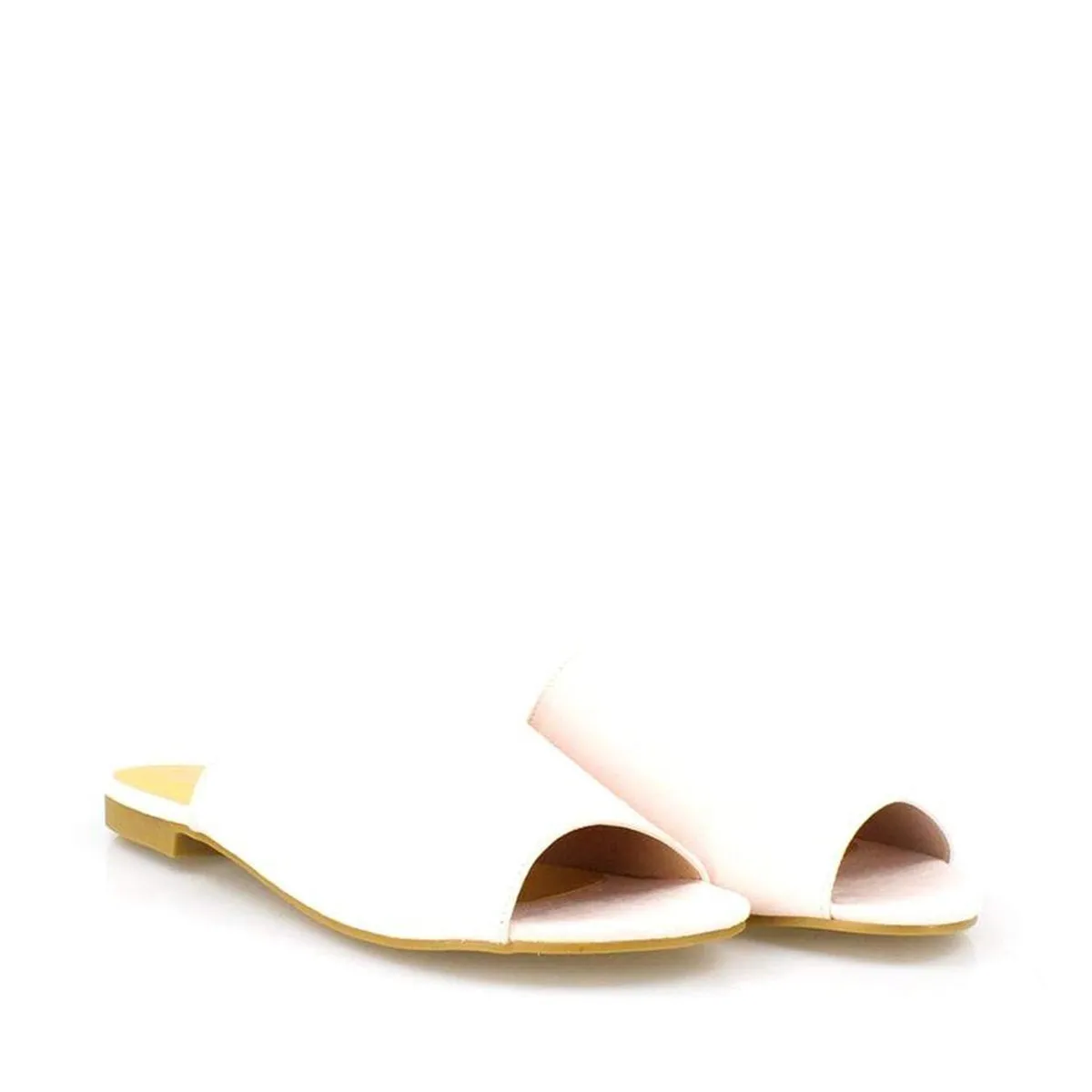 Naya Flat Slip On Mule Sandal