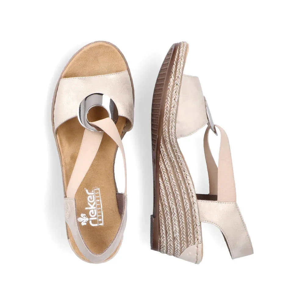 Rieker Womens Fanni H6 Beige