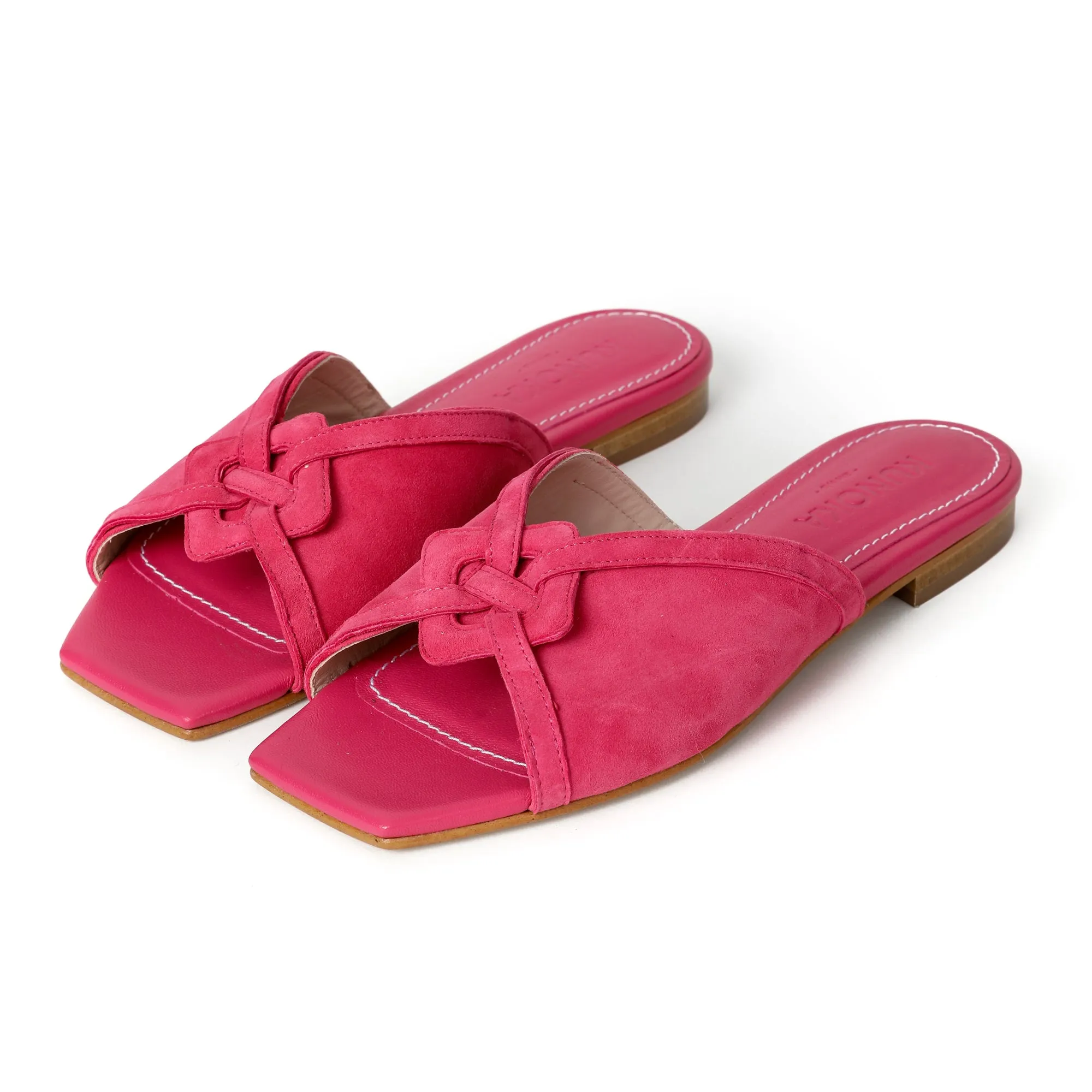 SANDRINE flat sandal - Orchid