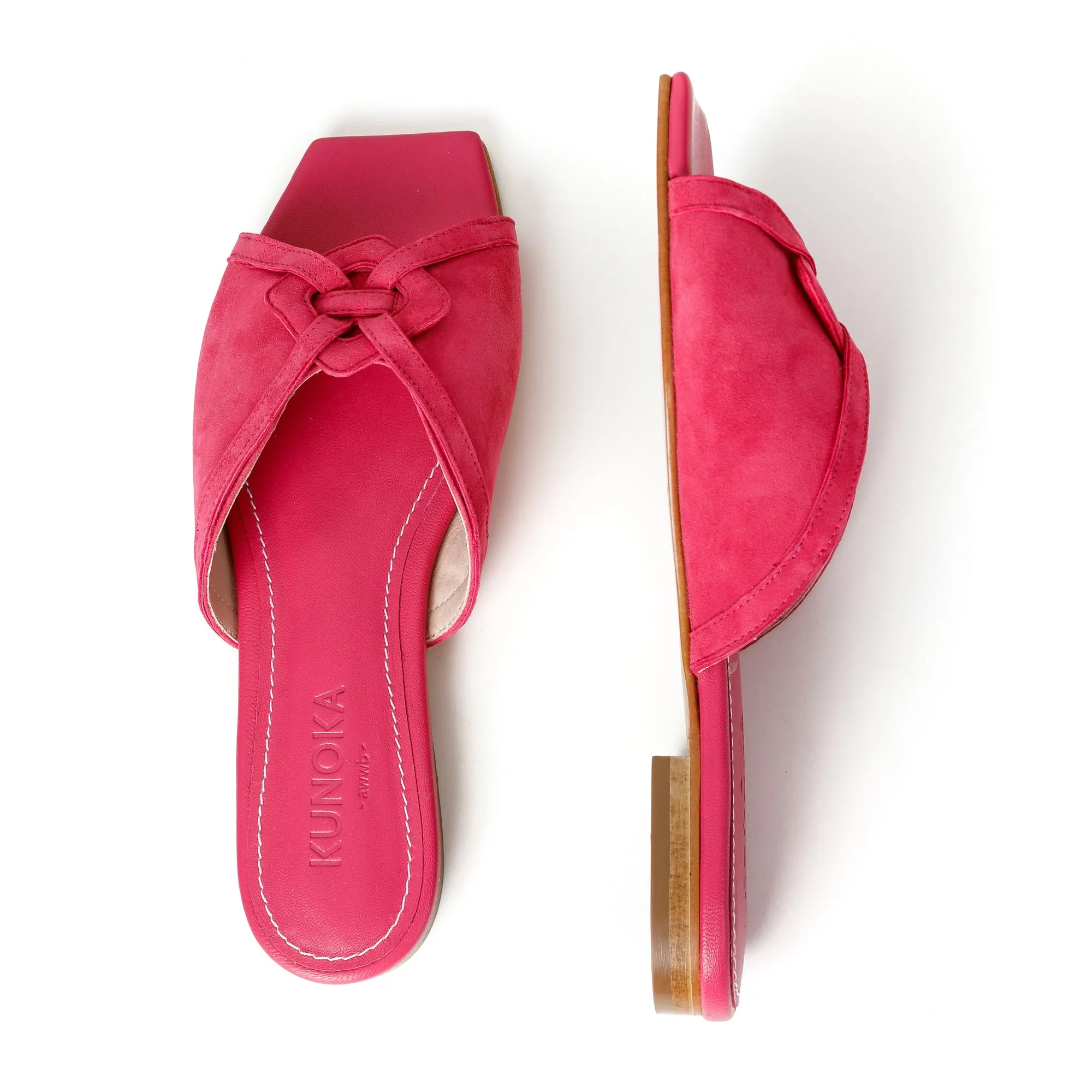 SANDRINE flat sandal - Orchid