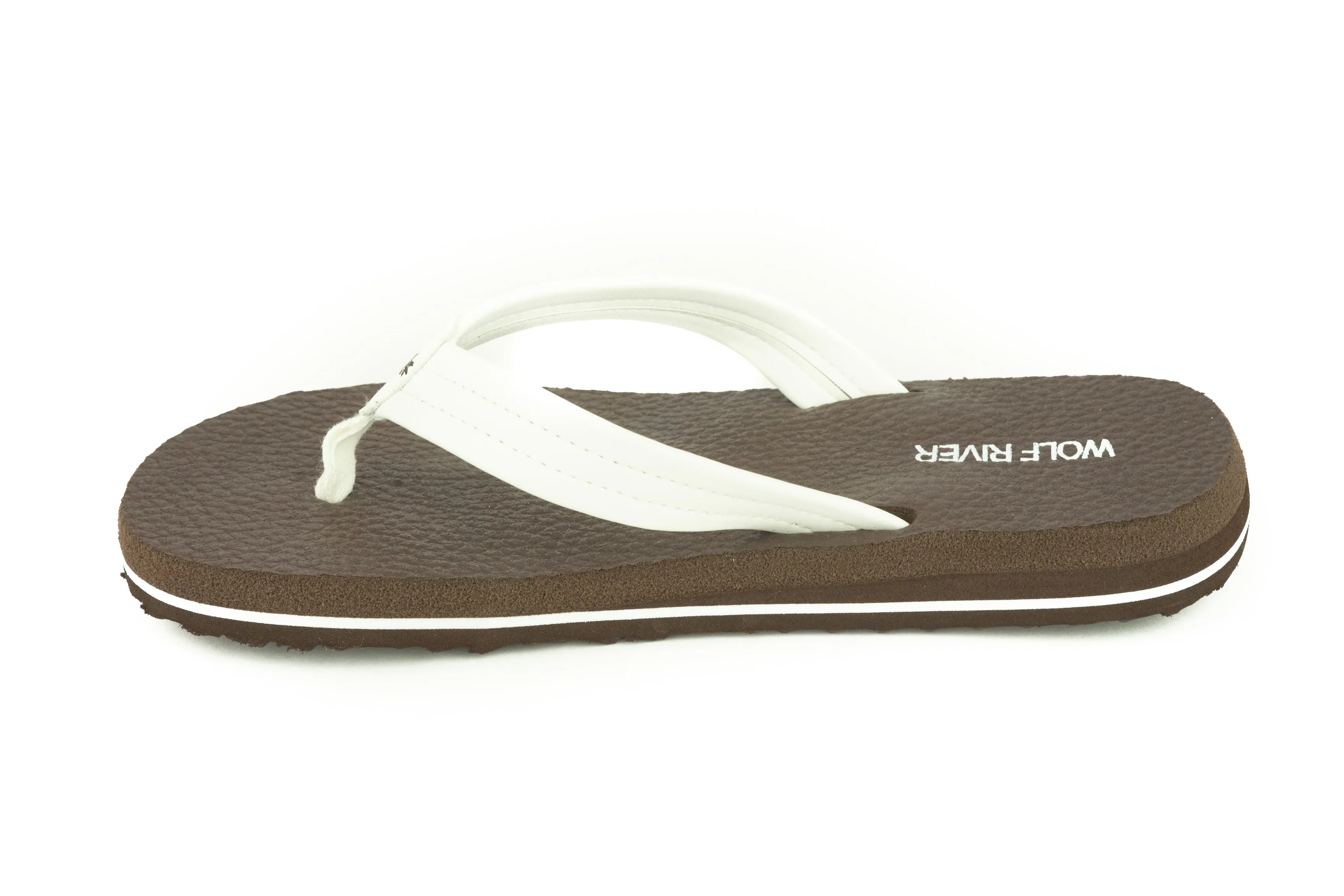 Wolf River Palm Tree Print Flip Flop