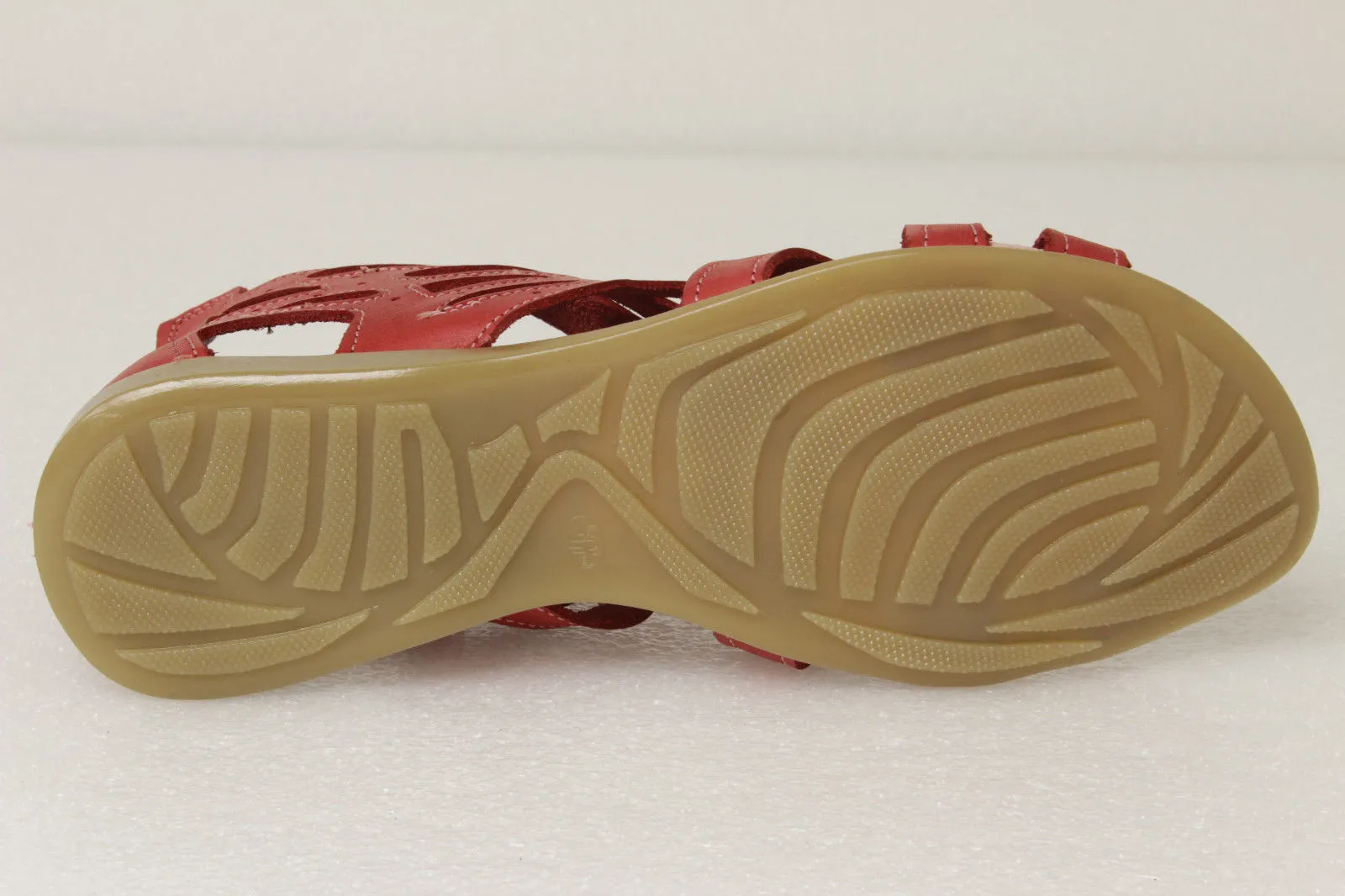 Womens Authentic Huaraches Real Leather Sandals Zipper Red - #202