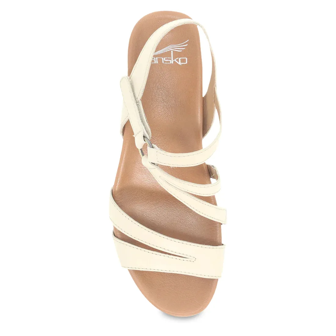 Women's Dansko Addyson Color: Ivory Nappa Sandal