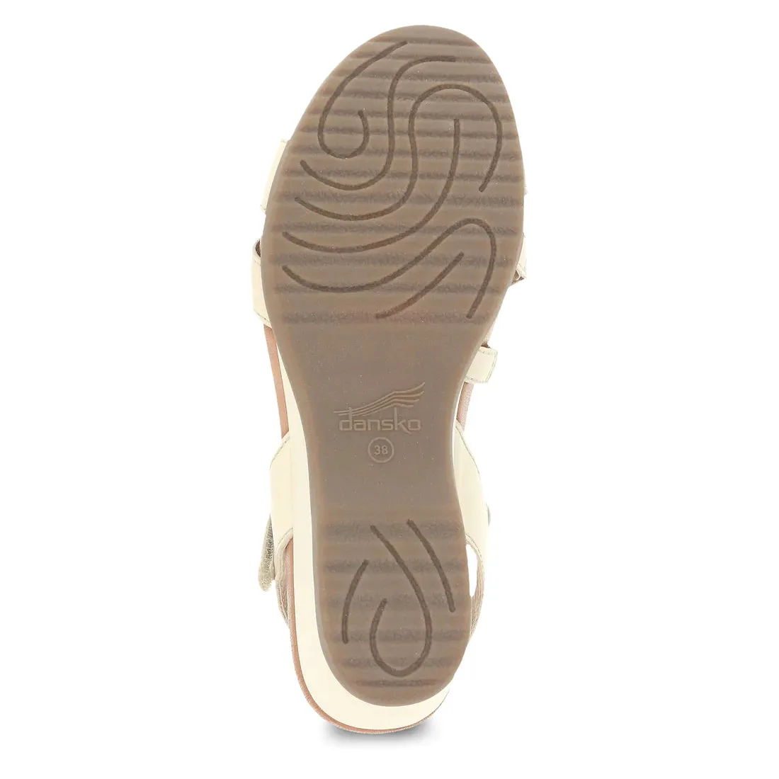 Women's Dansko Addyson Color: Ivory Nappa Sandal