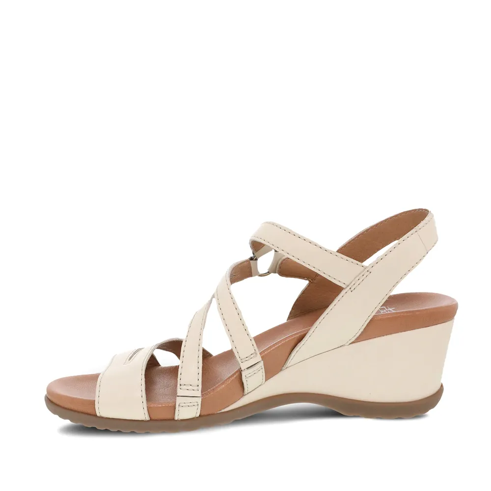 Women's Dansko Addyson Color: Ivory Nappa Sandal