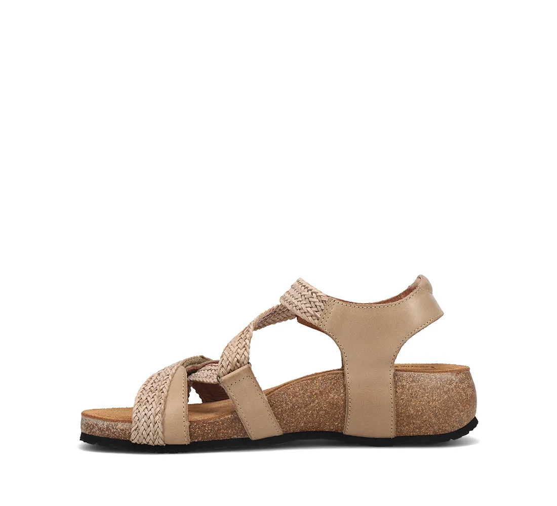 Women's Taos Trulie Color: Stone (WIDE WIDTH)