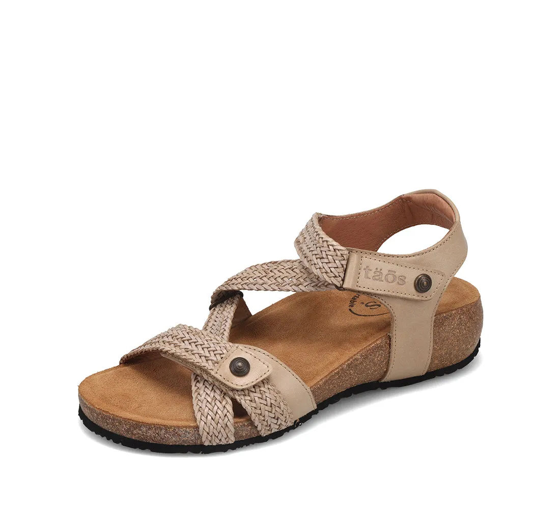 Women's Taos Trulie Color: Stone (WIDE WIDTH)