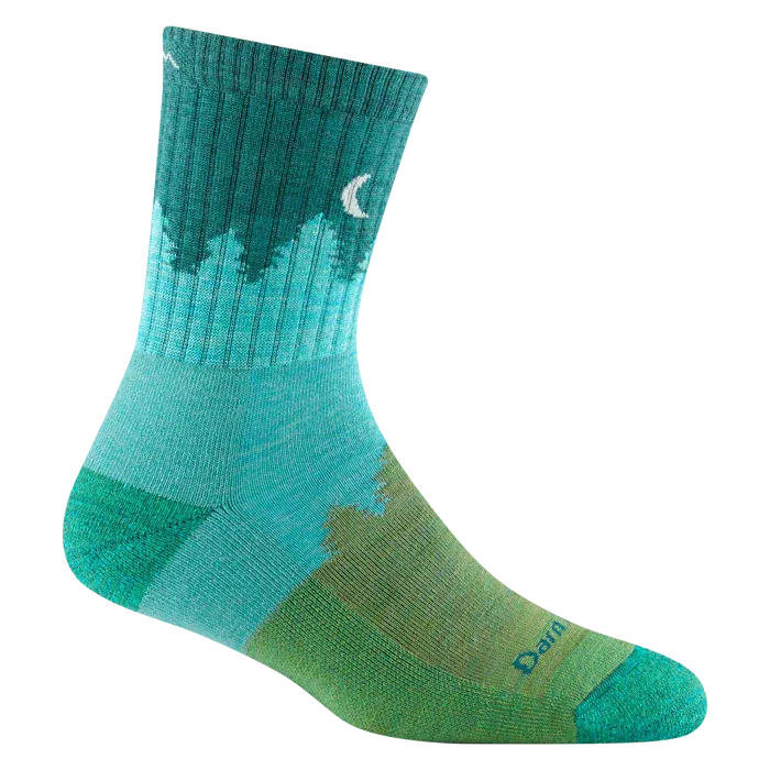 Women's Treeline Micro Crew Midweight Hiking Sock